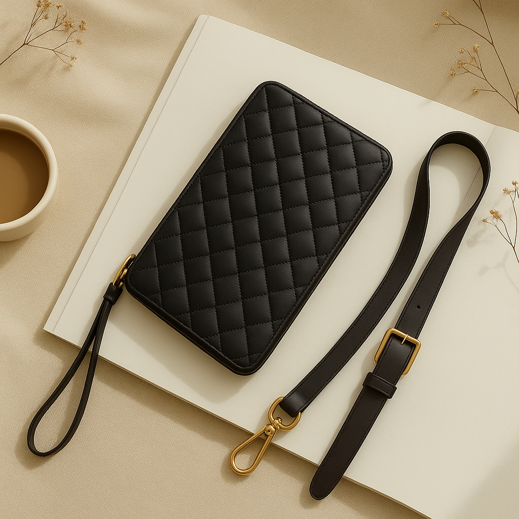 Matching Pouch + Convertible Straps